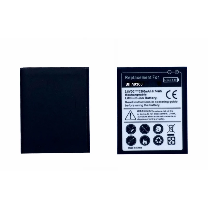 

Rechargeable Phone Battery for Samsung Galaxy S3 S 3 SIII i9300 i9305 i747 i535 L710 no NFC Battery Accumulator Models EBL1G6LLU