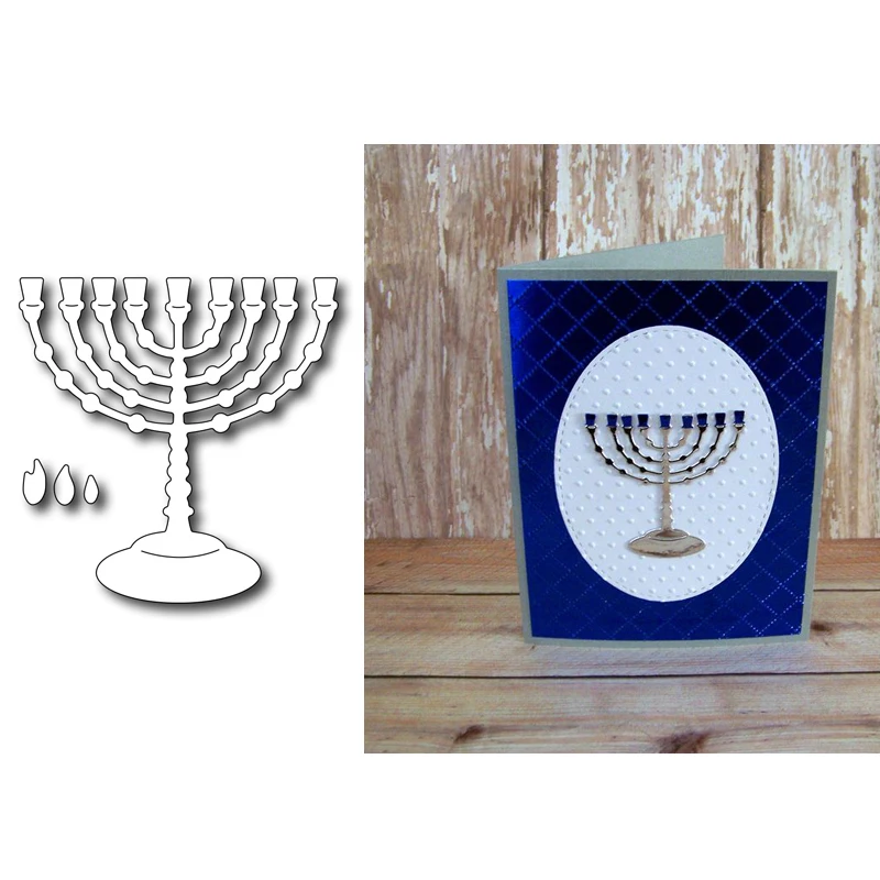 

Candlestick Metal Cutting Dies DIY Paper Card Album Making Scrapbooking Template Craft Stencil Embossing New Dies For 2019