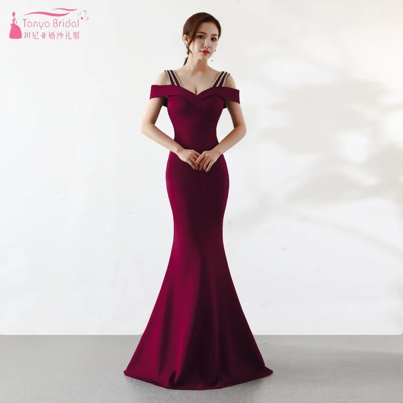 Длинные платья невесты robe demoiselle d'honneur 2019 новое длинное платье Для свадебной вечеринки подружки невесты платья для свадеб JQ59