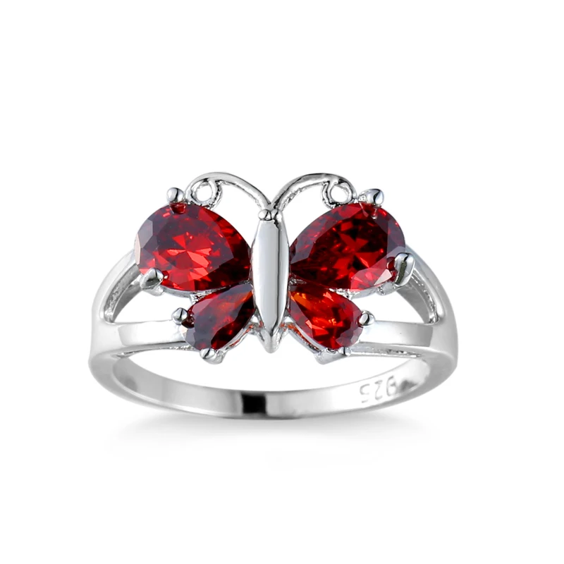 2018 European and American creative fashion butterfly ring | Украшения и аксессуары