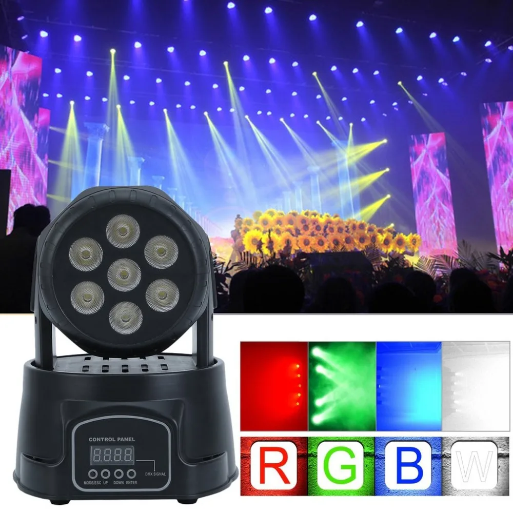 

Newest LCD Screen Display 70W RGBW Beam LED Moving Head Stage Lighting DMX512 DJ Disco Club Party Light for Party Stage