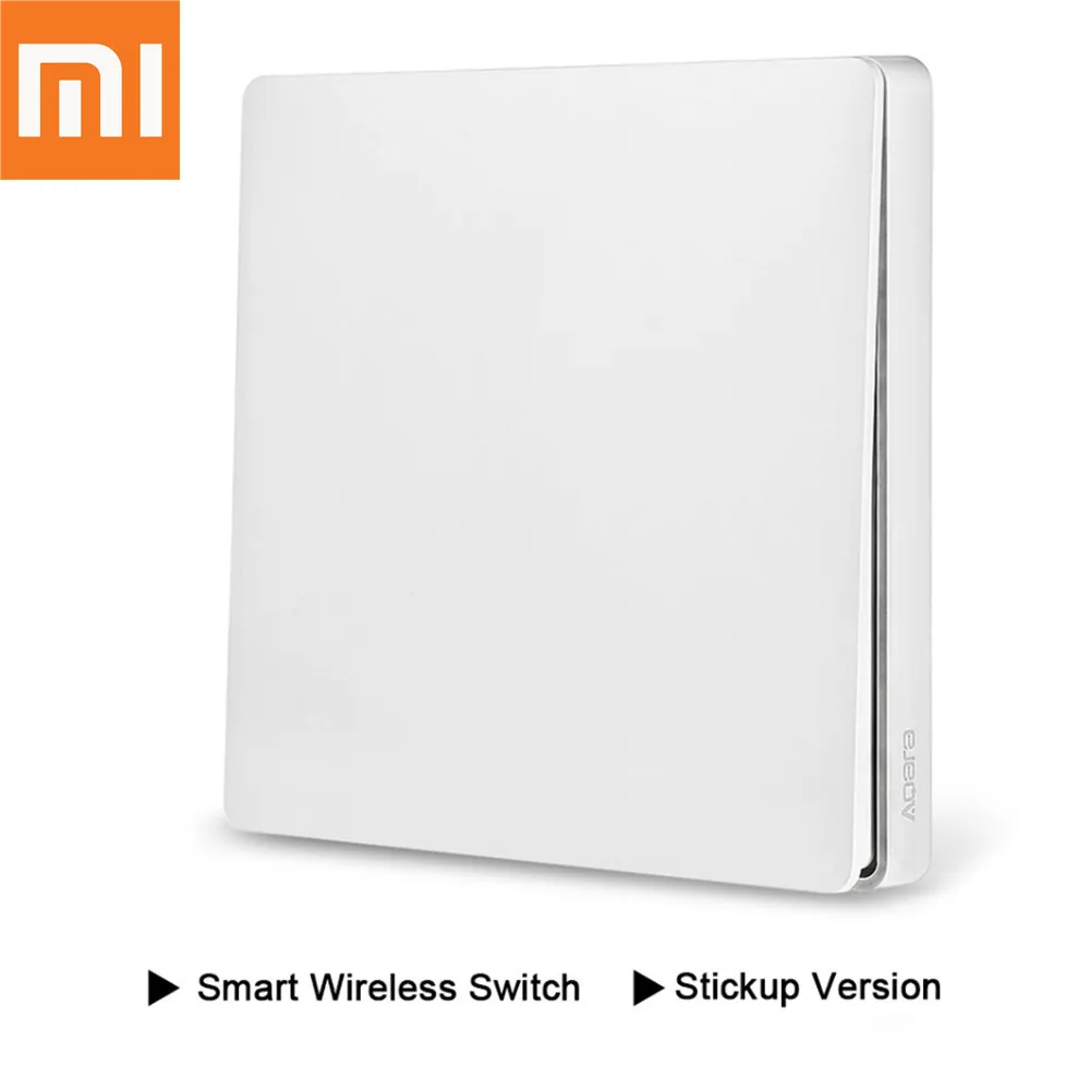

Original Xiaomi Aqara Smart Light Switch Wireless Key Version Singel/Double Button ZiGBee Wifi intelligent Remote Control Switch