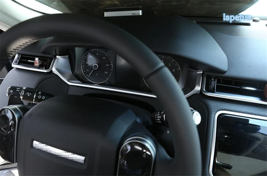 

Lapetus Center Dashboard Instrument Decoration Cover Trim Matt Carbon Fiber ABS Fit For Land Rover Range Rover Velar 2018 - 2020