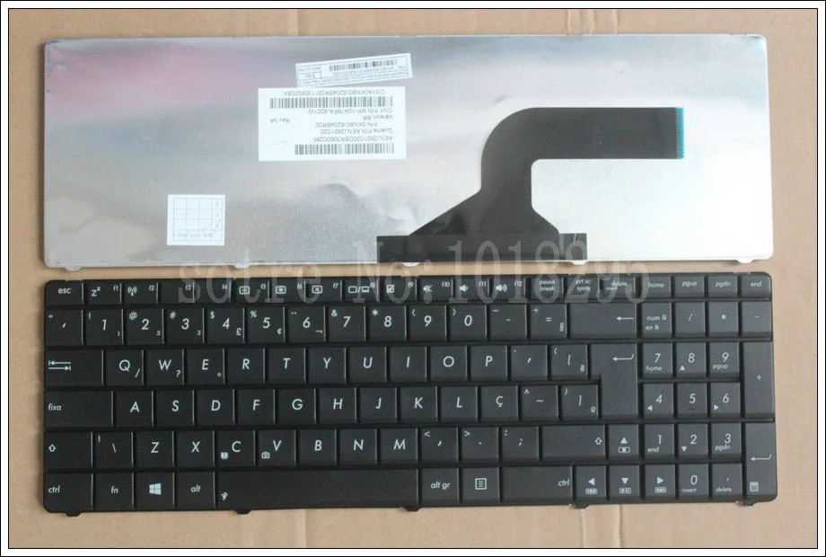 Новая Бразильская Клавиатура для ноутбука ASUS K53SV K53E K53SC K53SD K53SJ K53SK K53SM BR черного