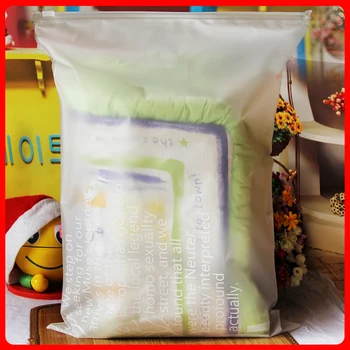 

46*62cm *16mic Clothes Zip Lock Plastic Bag Clear resealable Bag Self Sealing frosting Bag 100pcs/lot