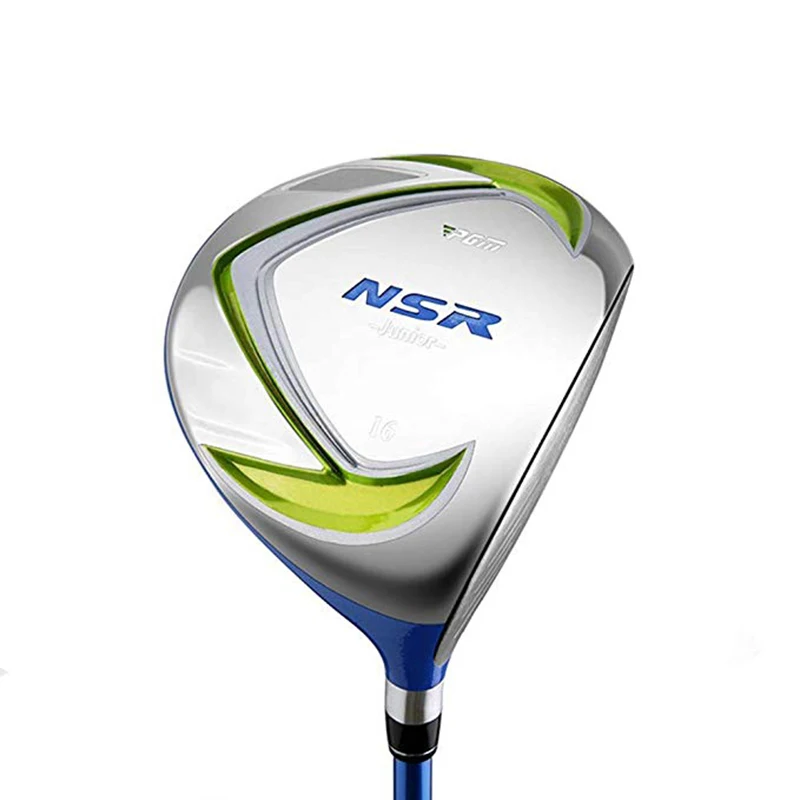 Crestgolf NSR الأطفال جولف 1 # سائق ، الهجين سبائك التيتانيوم رئيس ، الجرافيت رمح ، الحق وسلم نوادي الجولف للأطفال