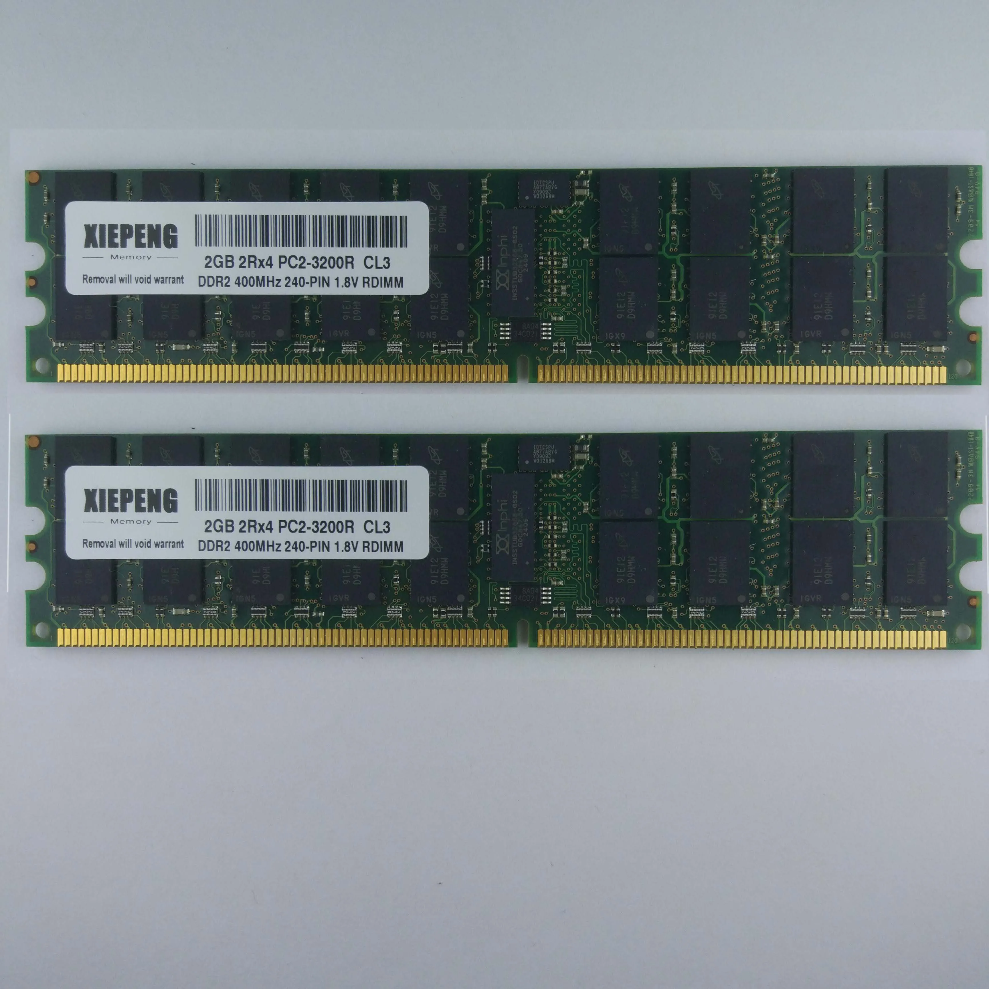 Для IBM eServer xSeries 226 236 336 346 366 460 сервер 4 Гб DDR2 667 Оперативная память 8 ГБ 2Rx4 PC2-5300 2G PC2-3200 DDR2 400 МГц Registered ECC