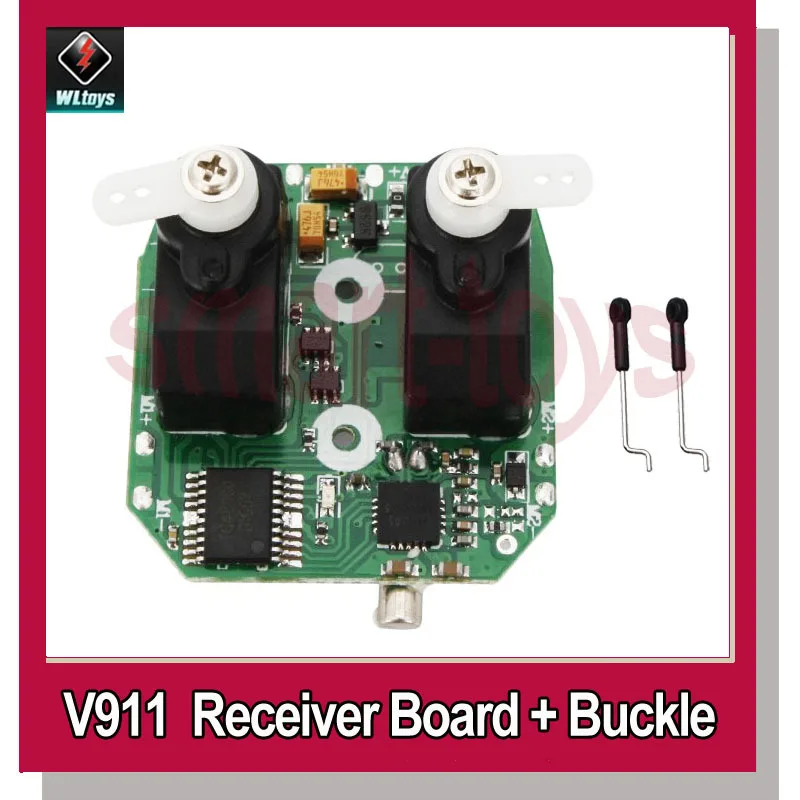 V911 16 приемника доска и пряжка из Servo для WLtoys вертолет запасных частей печатной