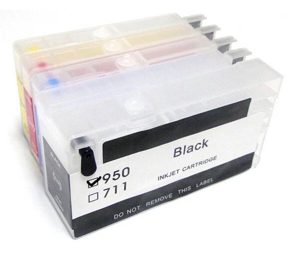 Aliexpress.com : Buy einkshop 711xl Compatible Refillable Ink Cartridge with Chips For HP 711 xl