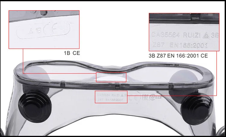 Deltaplus 101124 Protective Goggles Transparent Safety Glasses Anti-splash Anti-impact Industrial Dust Windproof Lab Eyewear  (6)