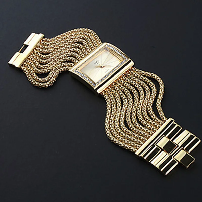 Новые винтажные женские часы, Роскошные Топ брендовые Золотые/серебряные модные повседневные кварцевые часы, женские часы, Relogio Feminino