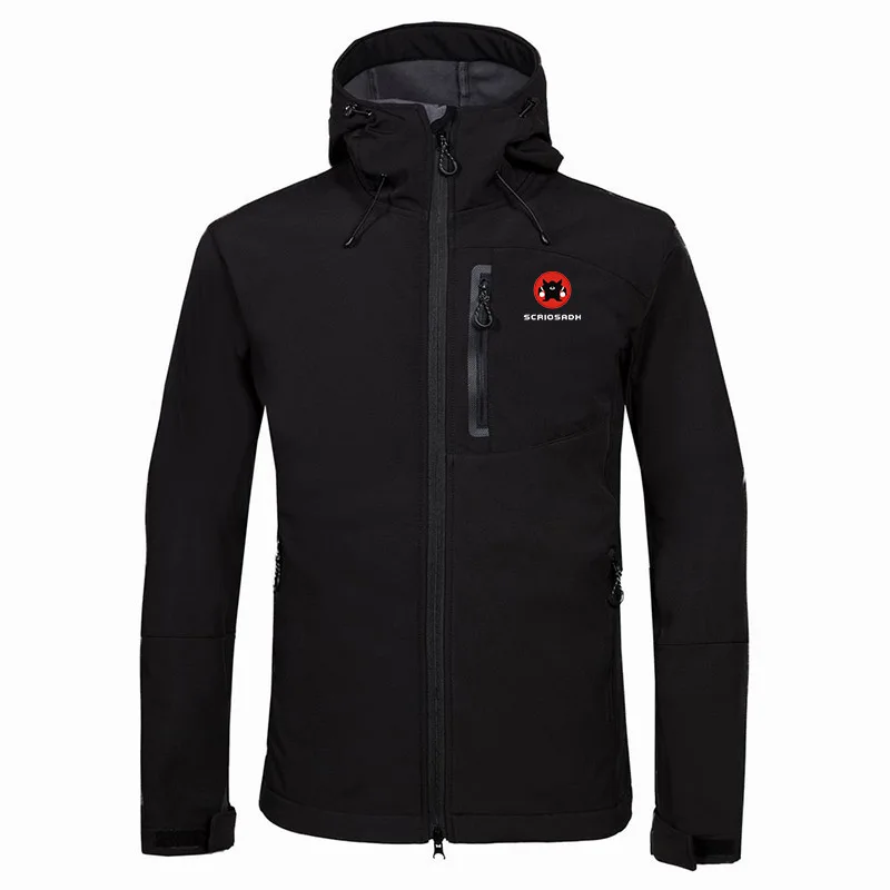 Ceny Jesienno zimowa męska kurtka softshell Outdoor Camping płaszcz termiczny wodoodporna wiatroszczelna mężczyźni wspinaczka polowanie kurtka softshell