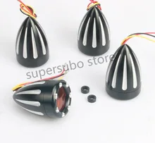 Peças da motocicleta de Metal Leds Âmbar Ligue Luz de Sinalização Para Harley Touring Da Frente Para Trás, Dyna, Softail, Sportster