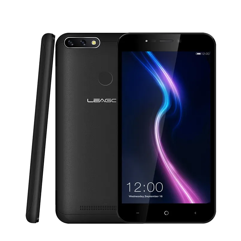 LEAGOO POWER 2 Pro Смартфон Android 8,1 5," HD MTK6739 четырехъядерный 2 Гб ОЗУ 16 Гб ПЗУ 4000 мАч отпечаток пальца ID 4G LTE мобильный телефон