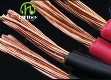 HIFIboy hifi cable 2 square 4N copper special sound box inside the horn speaker cable box wiring cable