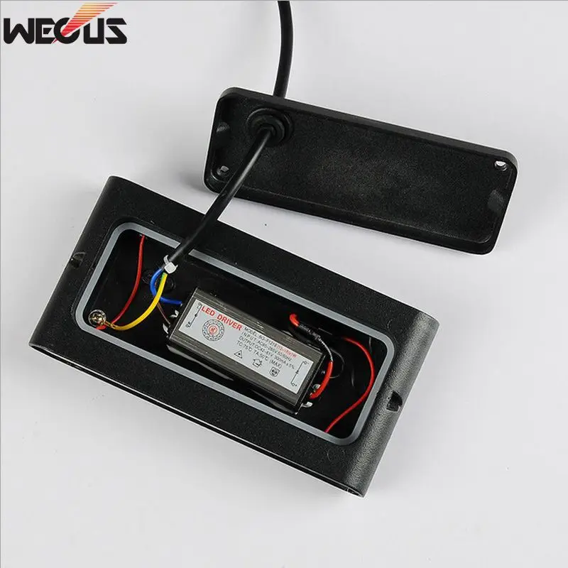 12W LED Outdoor Wall Lamps IP65 Waterproof Wall Lamp Indoor led Stair Light AC85-AC265V Corridor Lighitng bedside wall lights