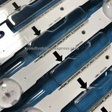 Комплект 4 шт. 7 светодиодный 65 см светодиодный полосы для Samsung D4GE-320DC1-R1 R2 32H000 UE32H5570S UN32J5003AF BN96-30443A BN96-30442A