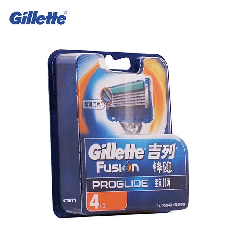 Jual Gillette Fusion Blades Flexball Cukur Pisau Cukur untuk Pria Alat Cukur 4 Pisau