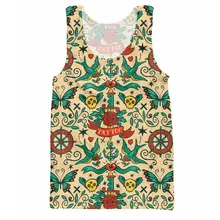 Мужские майки с принтом в стиле ретро, безрукавка с круглым вырезом и 3D рисунком, рубашка без рукавов, Harajuku стиль, Sudaderas манга Sin 03 28