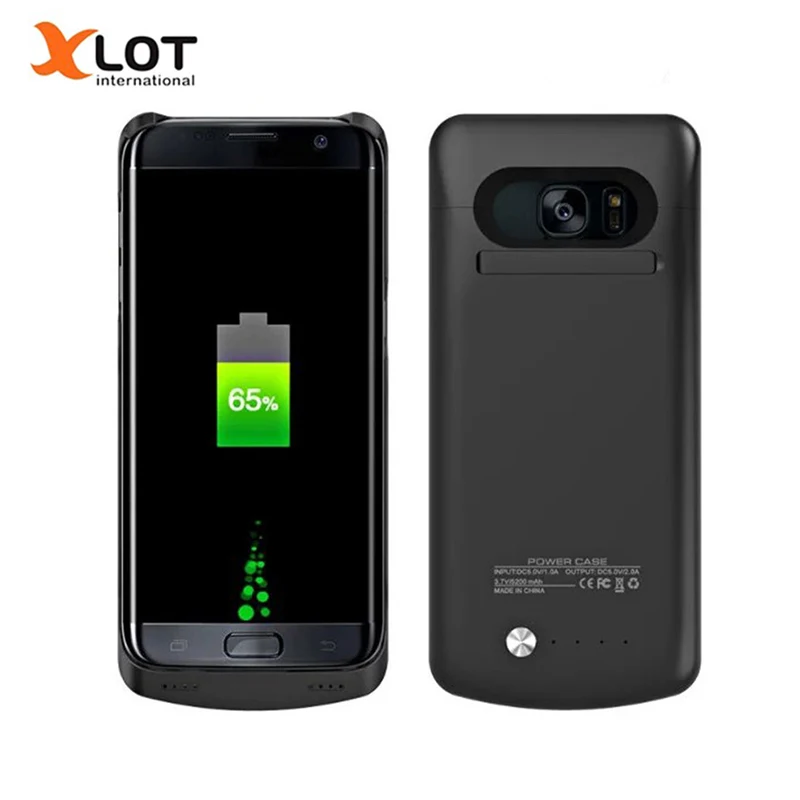 bilder für Xlot Ladegerät Fall für Samsung galaxy S7 S7 Rand 4200/5200 mAh Power Case Externes Backup Pack lade Fall Abdeckung bilder für Xlot Ladegerät Fall für Samsung galaxy S7 S7 Rand 4200/5200 mAh Power Case Externes Backup Pack lade Fall Abdeckung