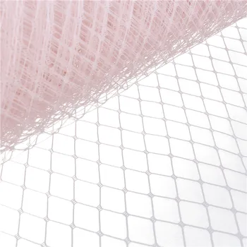 

28 Colors 10"25CM light pink Birdcage Veil fascinators Veiling Millinery bridal mesh netting DIY Hair accessories 10yard/lot