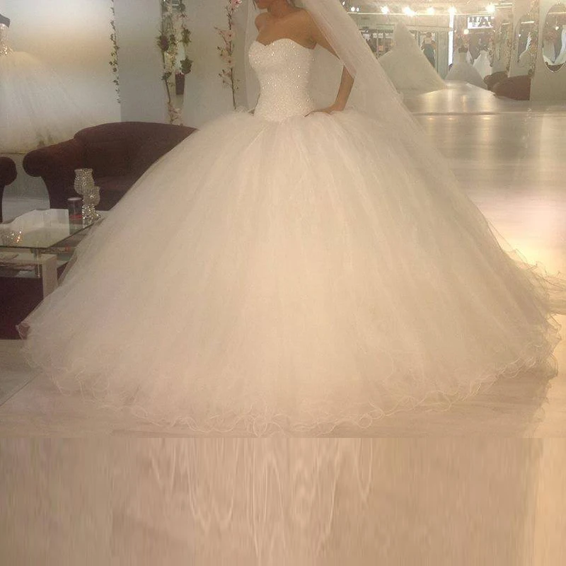 Popular Big Puffy Wedding Dresses Buy Cheap Big Puffy Wedding Dresses