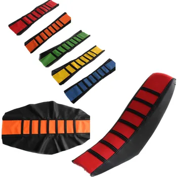 

Motorcycle Dirt Bike Rubber Striped Waterproof Soft Seat Cover For Yamaha YZ85 02-17 YZ250F YZ450F 2003-2016 TTR110 WR250F WR450
