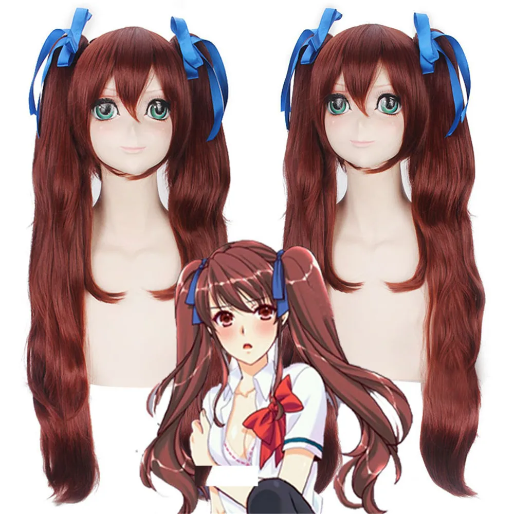 Fate/Stay night tohsaka Rin другой Akazawa Izumi длинные каштановые с завитками Косплей парики