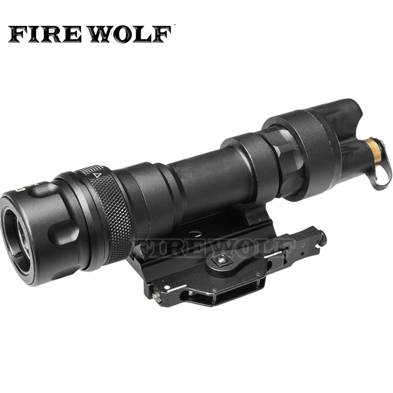

M952 Scout Light IR Picatinny QD Mount LED Weapon Light Waterproof Hunting Flashlight Constant Momentary White Output