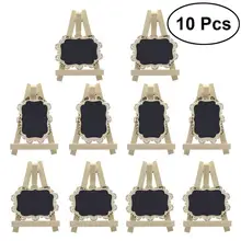 Mini Chalkboard Easel And Get Free Shipping On Aliexpress 10pcs Mini Rectangle Chalkboards With Easel And Decorative Border For Wedding Party Table Number Sign Place