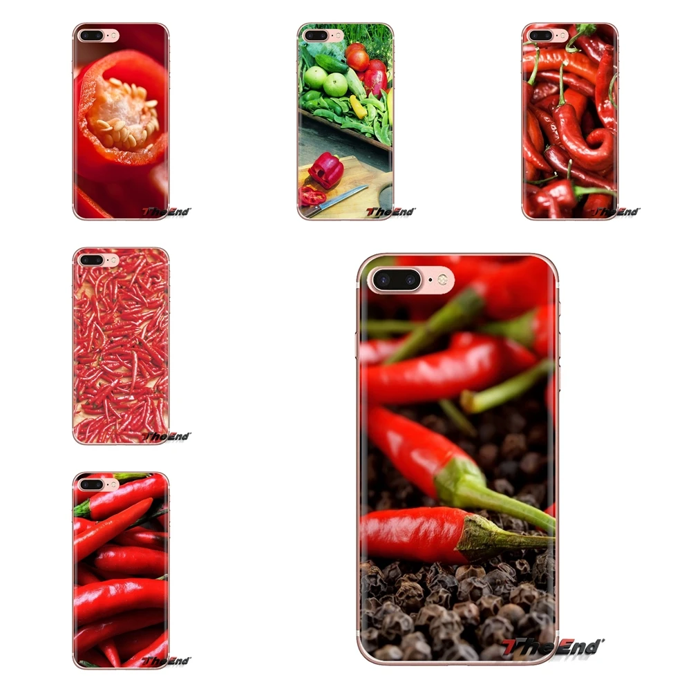 Food Wallpaper Pepper Soft Transparent Shell Covers For Oneplus 3T 5T 6T Nokia 2 3 5 6 8 9 230 3310 2.1 3.1 5.1 7 Plus 2017 2018 |