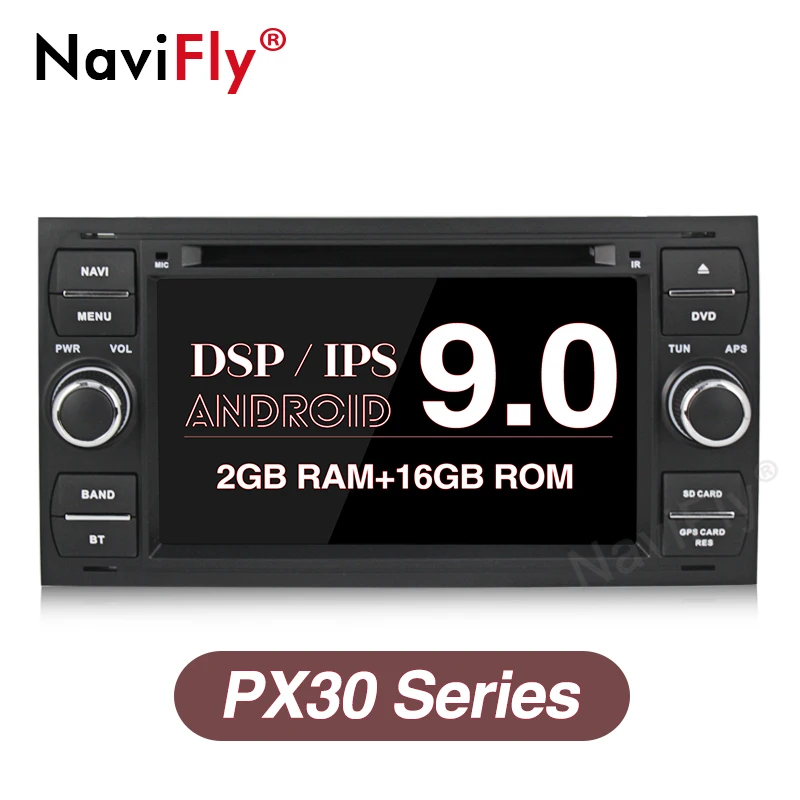 Perfect Wholesale! Quad core android 9.0 car gps dvd player for Ford C-Max Connect Fiesta Fusion Galaxy Kuga Mondeo S-Max Focus DSP IPS 2