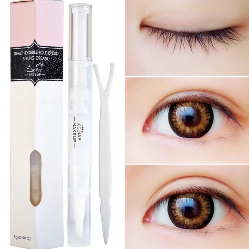 

Professional Invisible Double Eyelids Big Eye Not Glue Transparent Eyelid Super Stretch Fold Lift Eyes Styling Shaping Tools