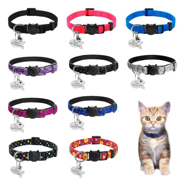 Buy Safety Breakaway Cat Collars Quick Release Kitten