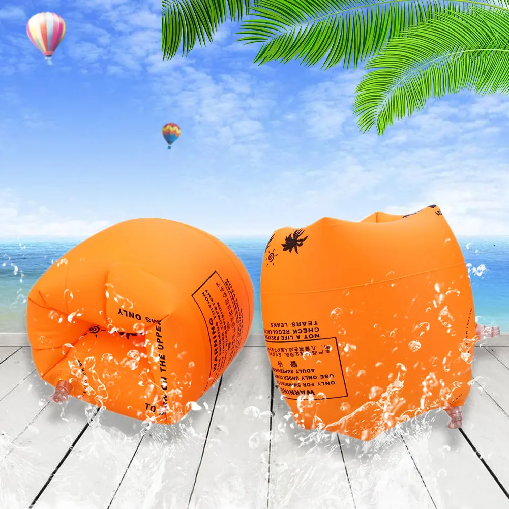 

Swimming Rings Safety Floater 1 Pair Armband Swim Inflatable Swimming Children