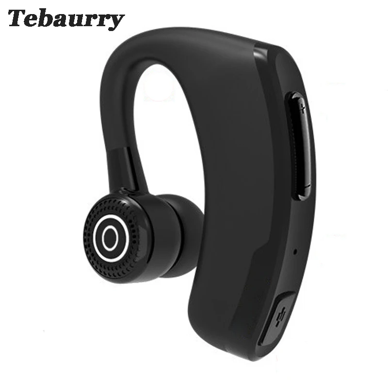 

Tebaurry P9 Handsfree Business Bluetooth Earphone With Mic Voice Control Headset Wireless Bluetooth Headphones for phone PK v9