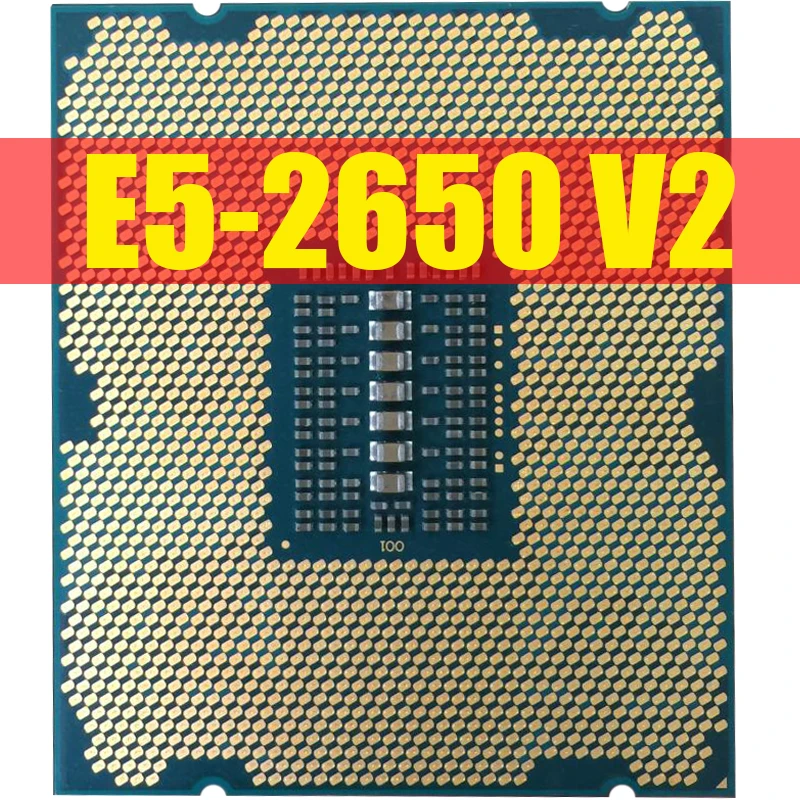 Процессор Intel Xeon E5-2650 V2 E5 2650 V2 Процессор 2,6 LGA 2011 SR1A8 Восьмиядерный процессор Настольный e5 2650V2