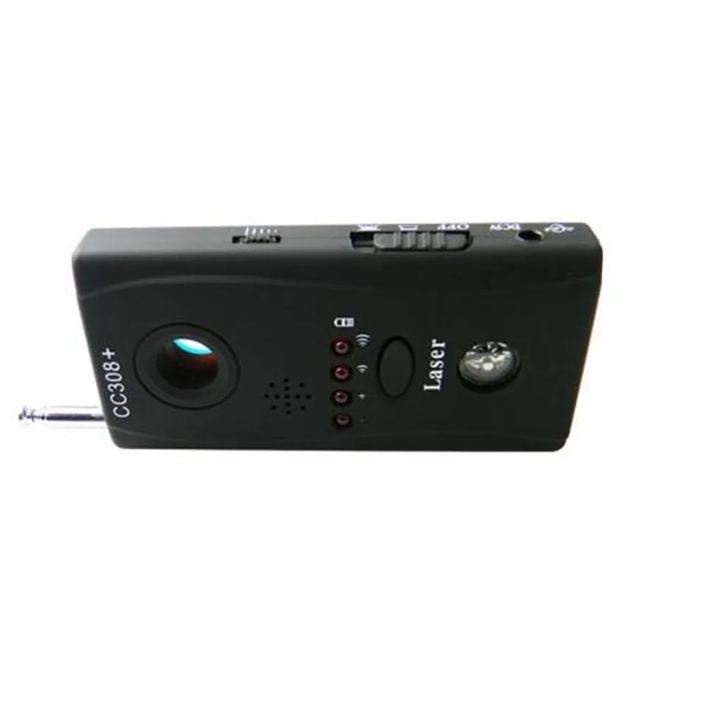 CC308+ Pinhole Camera Anti Detector GSM Audio Bug Finder GPS Signal Lens RF Tracker Laser Light Camera Finder