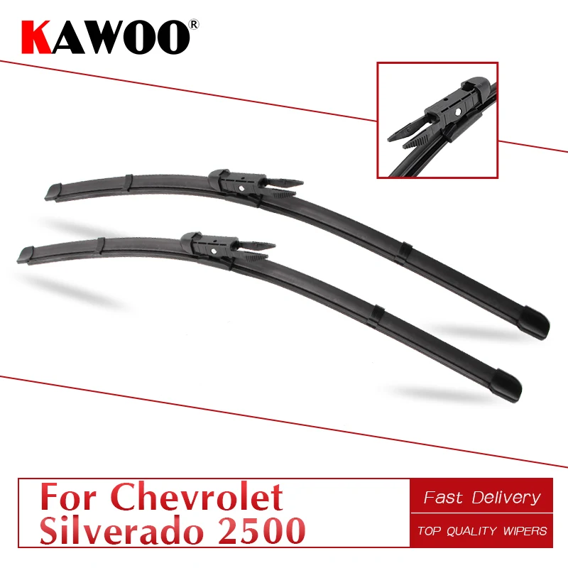 KAWOO For Chevrolet Silverado 2500 From 2001 To 2017 Car Wiper Blades