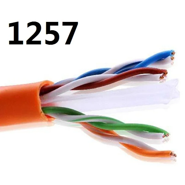 

KU2 MEIBAI Cable de alta velocidad RJ45 CAT6 de red Ethernet de Cable LAN UTP Patch Router Cables 1257
