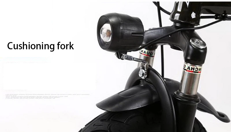 Top Venividivici Super light Mini-electric bike with Basket folding female small electric car lithium battery adult scooter 6