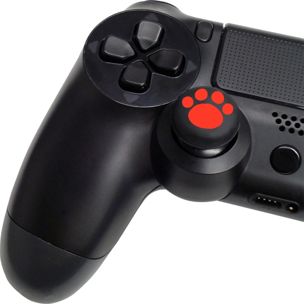 1 шт. силиконовые аналоговые ручки для большого пальца крышка s PS4 SLIM PRO XBOX X360 JoyCon