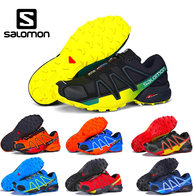

Salomon Shoes Men Speed Cross 4 CS Zapatillas Hombre Running Shoes Male Sneakers Athletic Sport Shoes Fencing Mujer Shoes hot