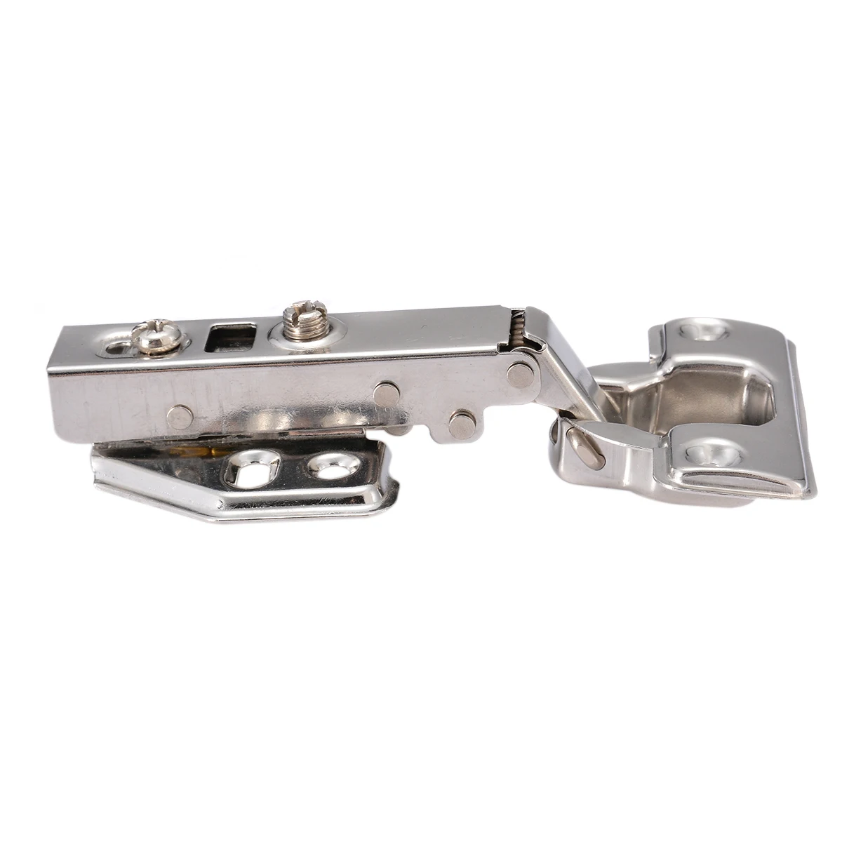 Safety Stainless Steel Door Hydraulic Hinges Damper Buffer Soft Close For Cabinet Cupboard Furniture Hardware