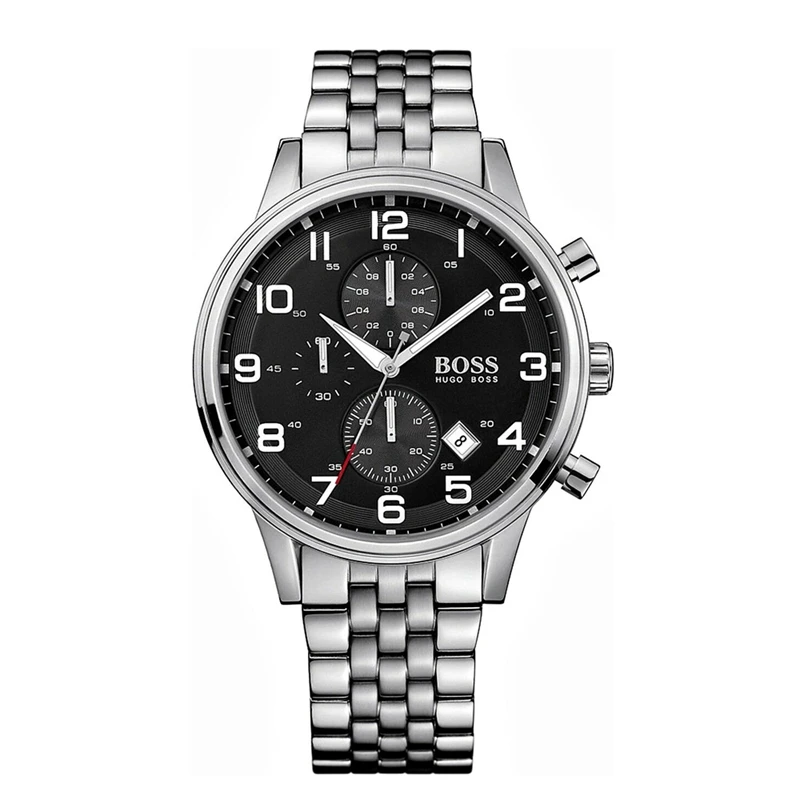 

BOSS Men's Chronograph Quartz Watch with Stainless Steel Strap Vintage Business Wrist Watch - 1512446