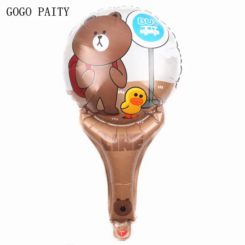 GOGO PAITY, новинка,, Мультяшные портативные алюминиевые шары, Детские праздничные декоративные шары, высокое качество - Цвет: Figure balloon