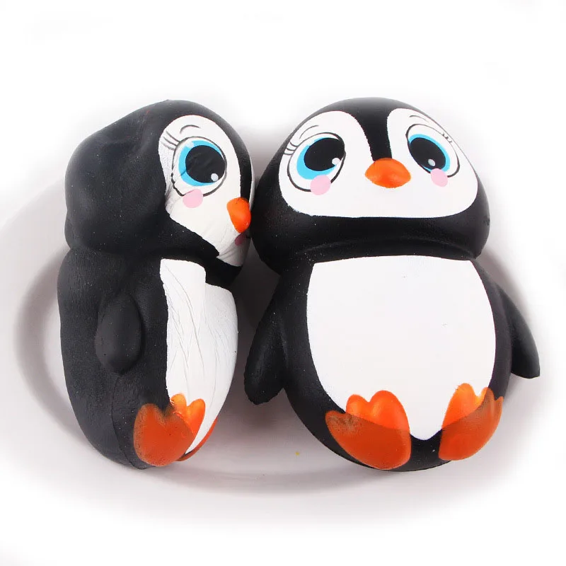 Милые Пингвины мягкими медленно растущий крем Ароматические декомпрессии игрушки снятие стресса играть с вами сжимать руку игрушка