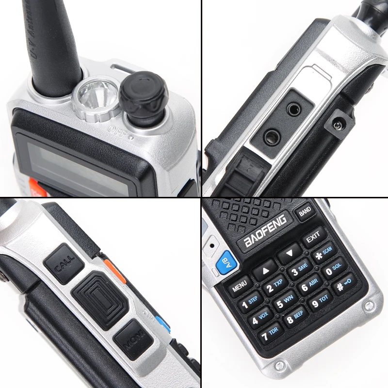 Рация BAOFENG BF UVB3 PLUS 8 Вт UHF/VHF Двухдиапазонная с радиусом действия 10 км 2 шт.|Рации| |