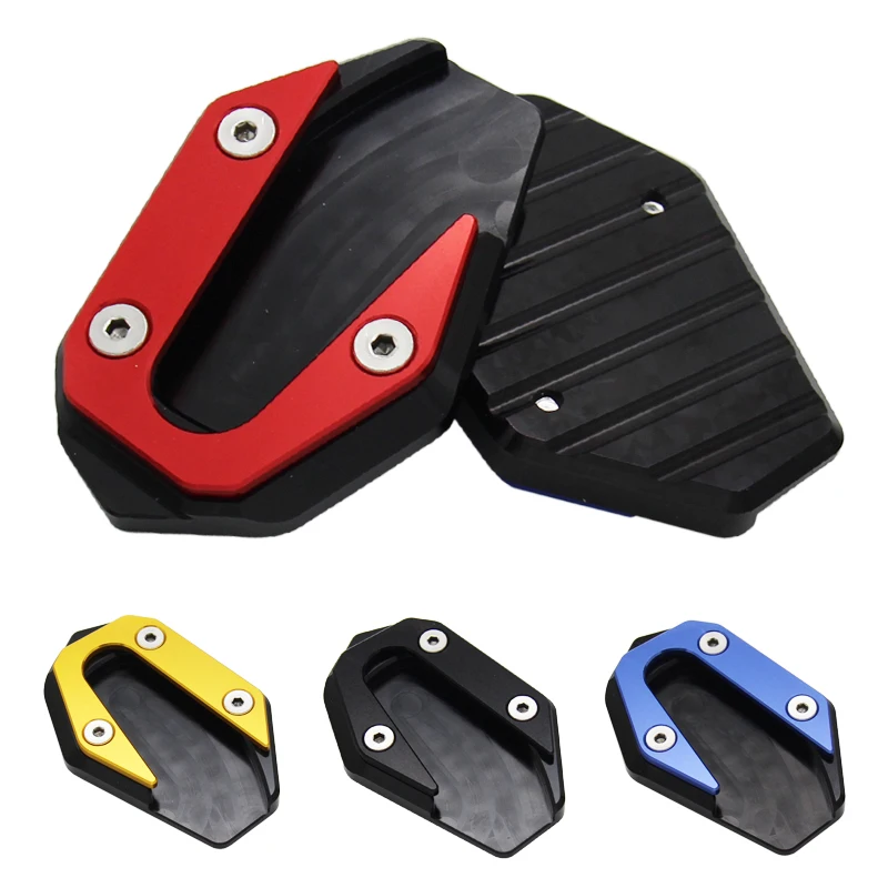 

Motorcycle CNC Aluminum Foot Kickstand Extension Pad Plate Side Stand Enlarger For YAMAHA YZF R25 R3 Motorbike Accessories