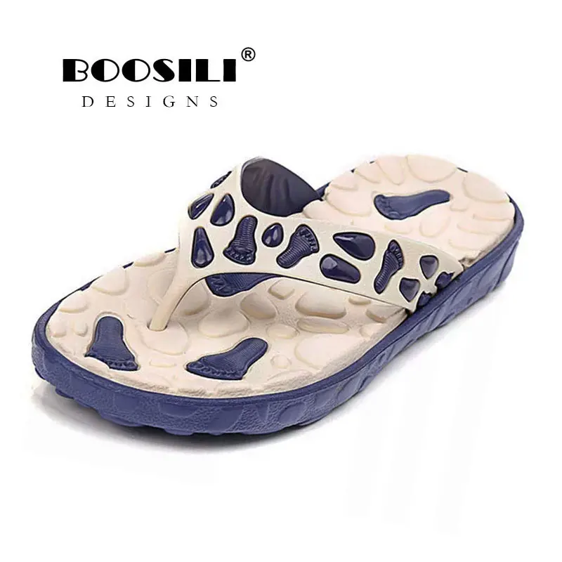 

2019 Sale Sandals Men Erkek Terlik Boosili Men's Casual Lounge Slippers Flip Flops Outdoors Foot Lightweight Non-slip Footwear